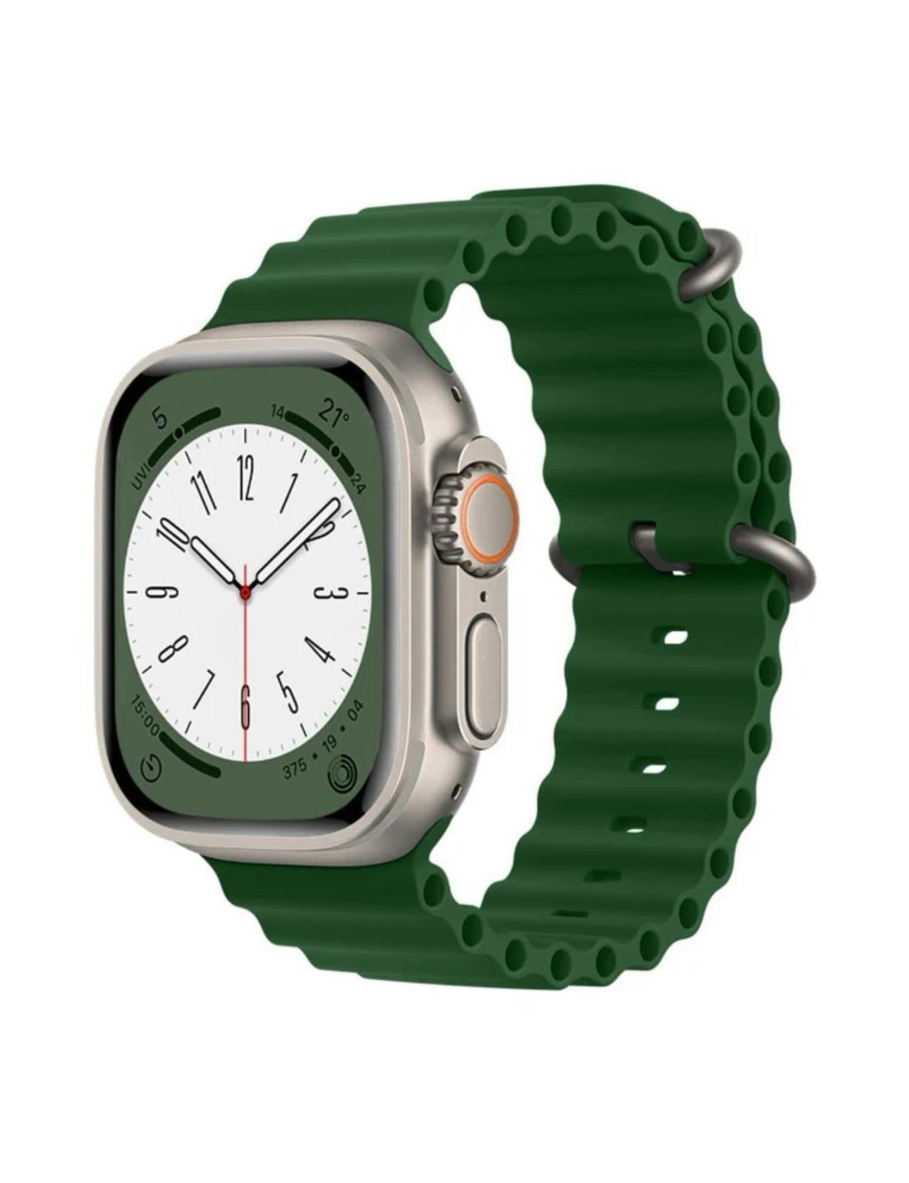 Correa Apple Watch verde militar Twins cases