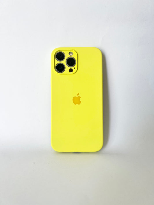 Silicon case amarillo